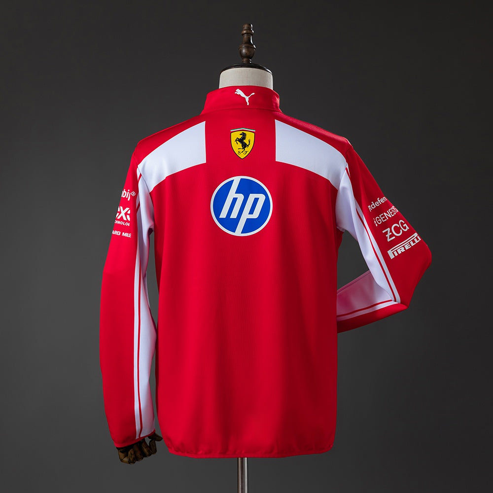 Scuderia Ferrari 2026 - Red Full-Zip Jacket