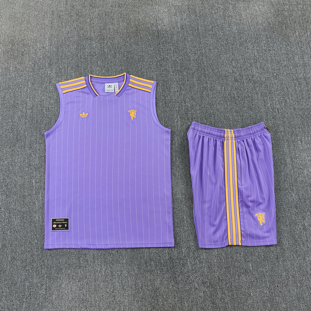 MANCHESTER UNITED 26/27 TERRACE - KIT ALLENAMENTO CANOTTA