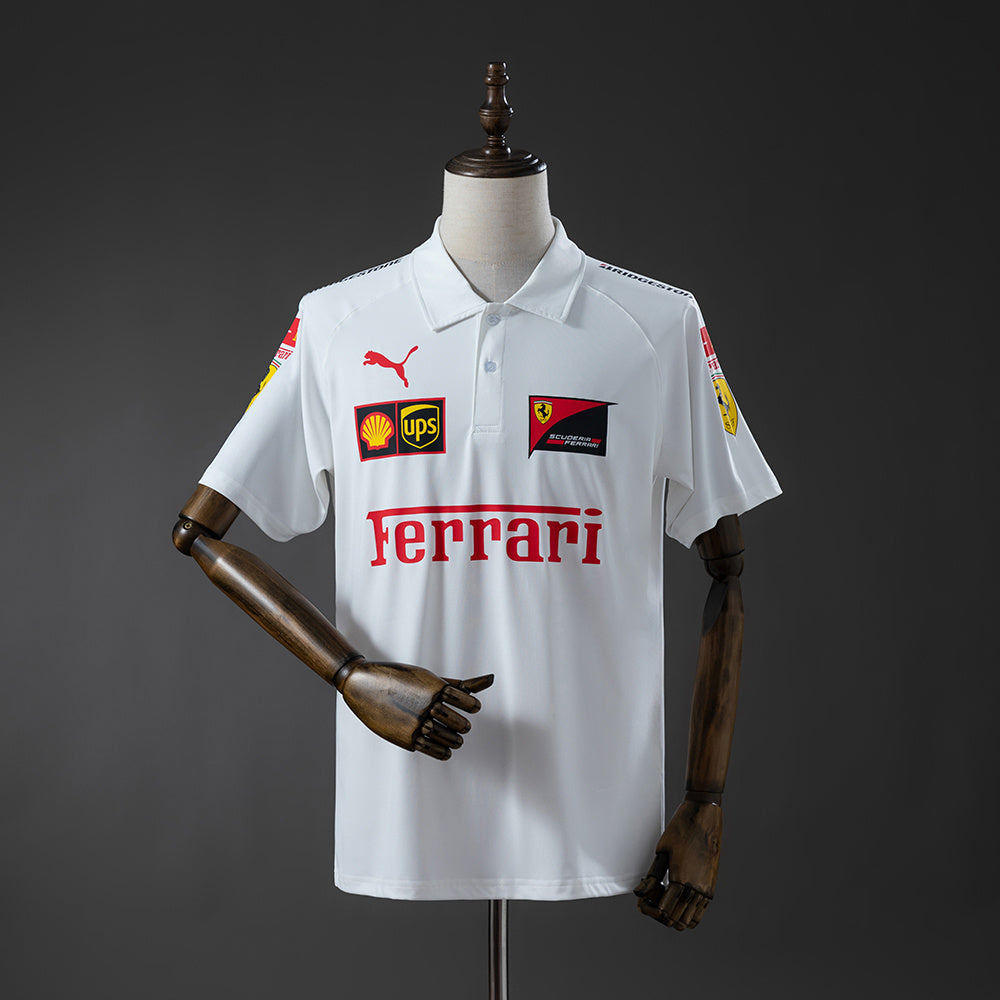Ferrari - F1 2025 - White Polo