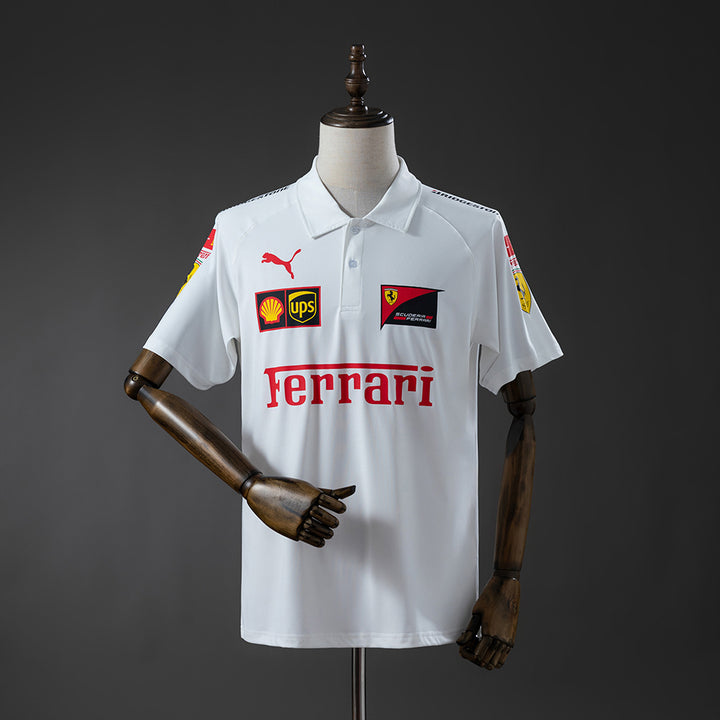 Ferrari - F1 2025 - White Polo