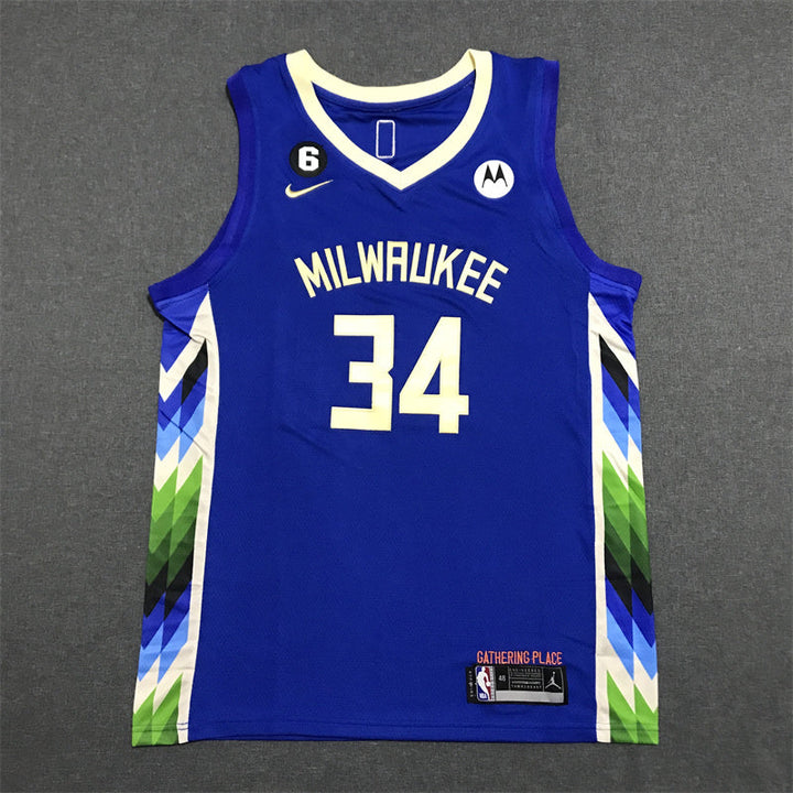 Milwaukee Bucks 22/23 - Icon - 34 Antetokounmpo