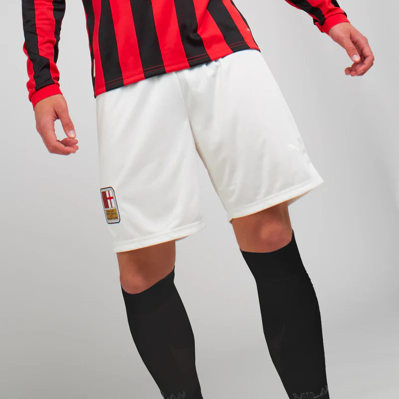 MILAN 24/25 125 ANNIVERSARIO - PANTALONCINI BIANCHI