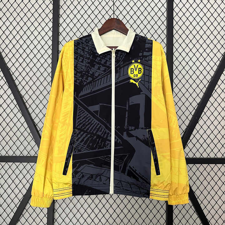 BORUSSIA DORTMUND 24/25 IMPERMEABILE - REVERSIBILE DOUBLE FACE