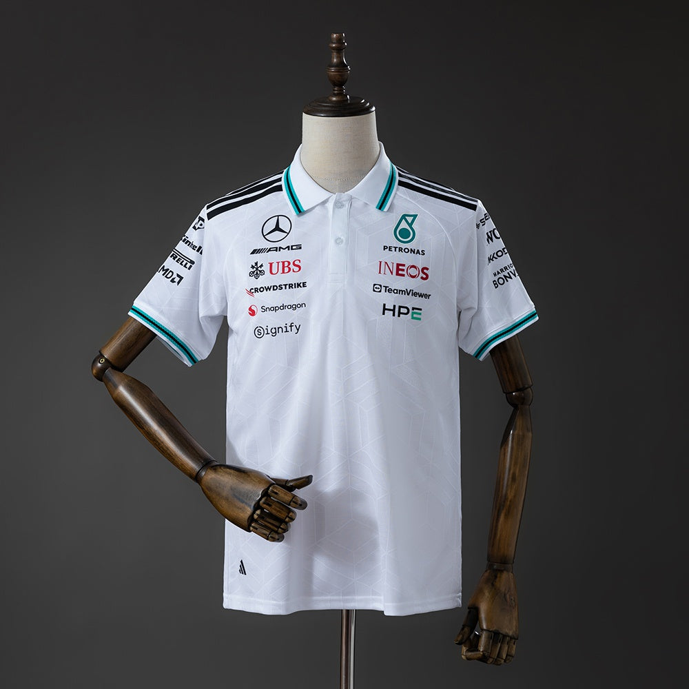 Mercedes-AMG Petronas F1 2026 - White Polo