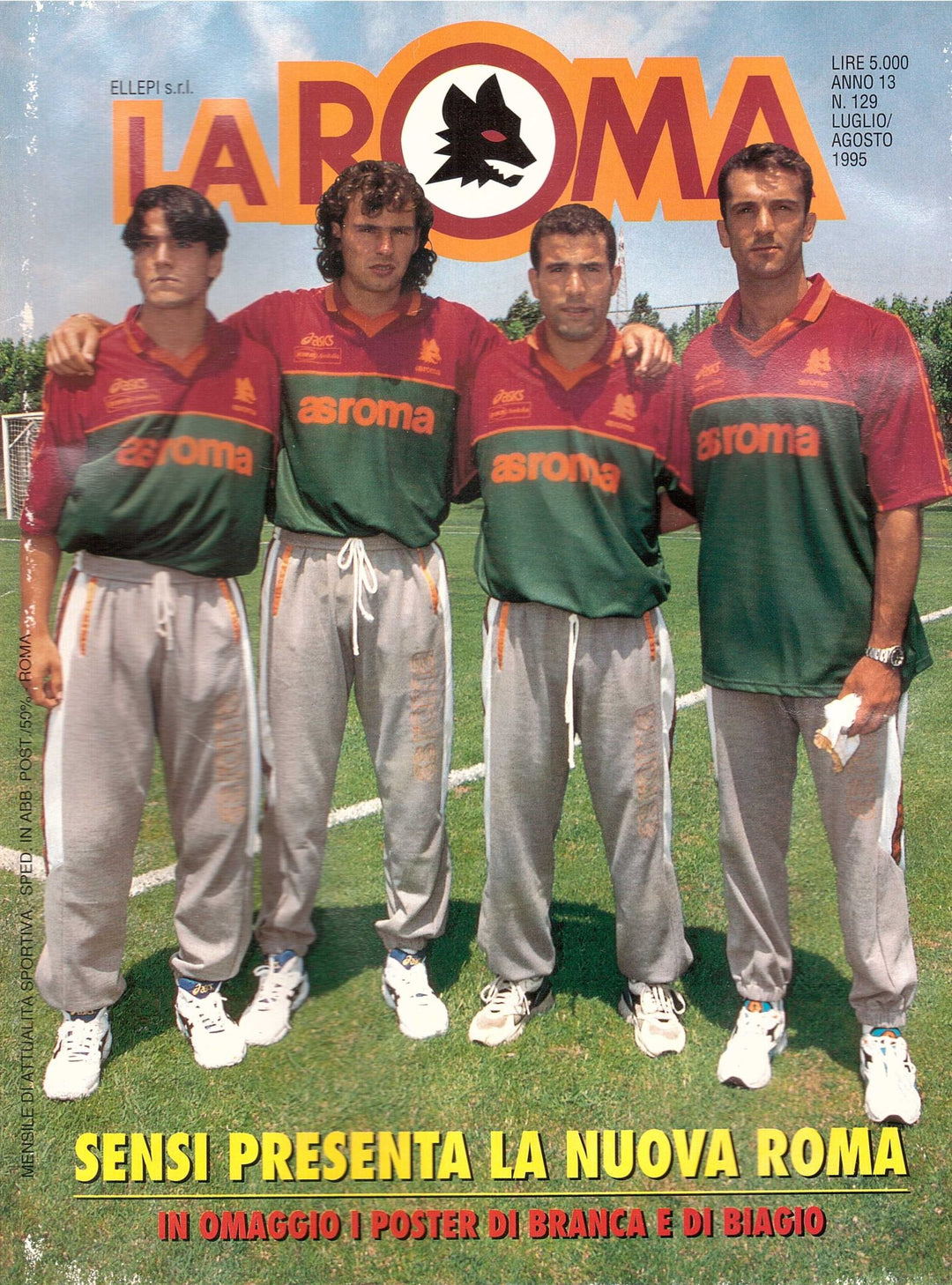 Roma 95/96 ALLENAMENTO