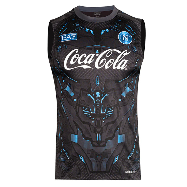 NAPOLI 25/26 - CANOTTA ALLENAMENTO BLACK