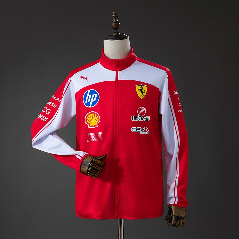 Scuderia Ferrari 2026 - Red Full-Zip Jacket
