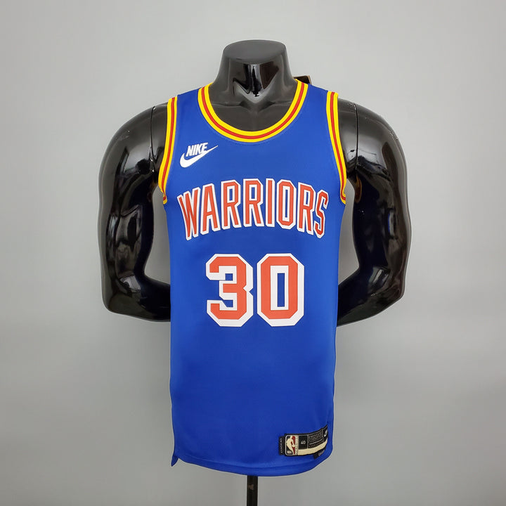 Warriors 30 CURRY - 75esimo anniversario - BLU