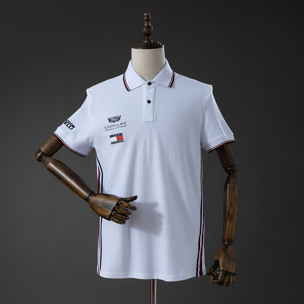 Tommy Hilfiger x Cadillac - F1 Team Replica White Polo