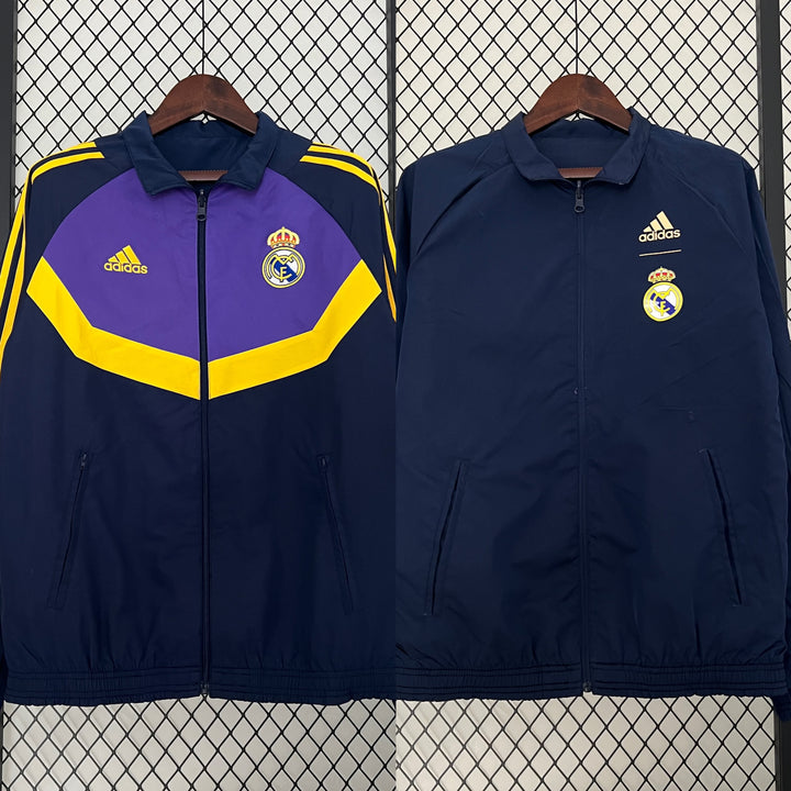 Real Madrid 24/25 IMPERMEABILE - REVERSIBILE DOUBLE FACE BLUE