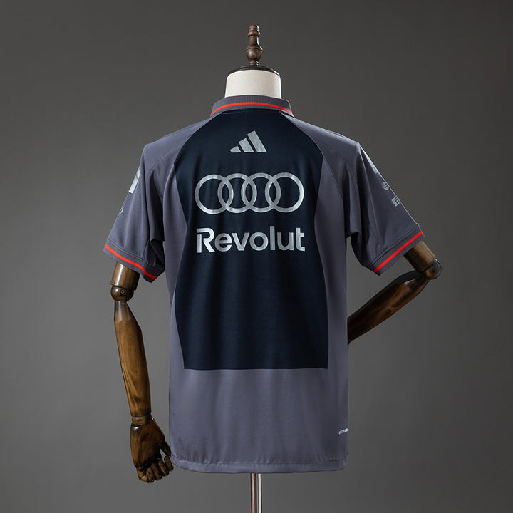 AUDI REVOLUT F1 2026 - Dark Gray Polo