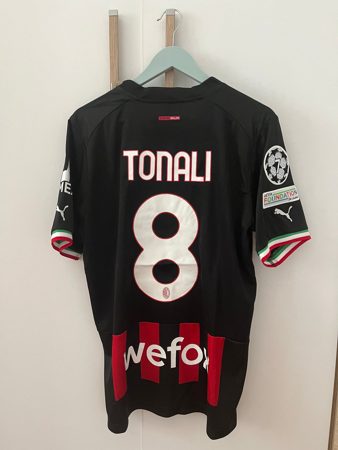MILAN 22/23 HOME - TONALI 8 - PRONTA CONSEGNA