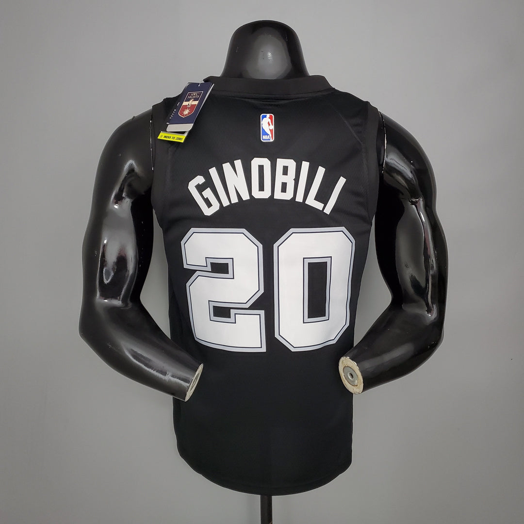San Antonio Spurs CITY EDITION 20 GINOBILI
